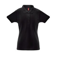 Vue Polo pour femme - Thc berlin women de couleur noir| Krokrodeal