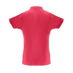 Vue Polo pour femme - Thc berlin women de couleur rouge| Krokrodeal