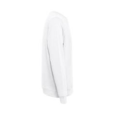 Vue THC COLOMBO WH. Sweat-shirt (unisexe) en éponge italienne sans carte. Couleur blanche de couleur blanc| Krokrodeal