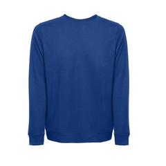 Vue Sweatshirt (unisexe) en éponge italienne sans patte de boutonnage - Thc colombo de couleur bleu| Krokrodeal