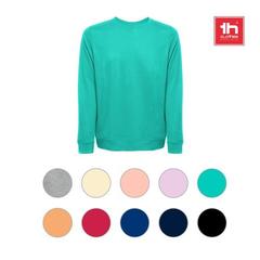 Vue générale Sweatshirt (unisexe) en éponge italienne sans patte de boutonnage - Thc colombo | Krokrodeal