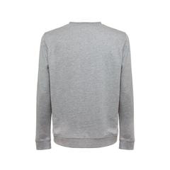 Vue Sweatshirt (unisexe) en éponge italienne sans patte de boutonnage - Thc colombo de couleur gris| Krokrodeal