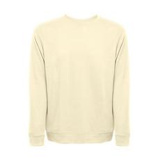 Vue Sweatshirt (unisexe) en éponge italienne sans patte de boutonnage - Thc colombo de couleur jaune| Krokrodeal