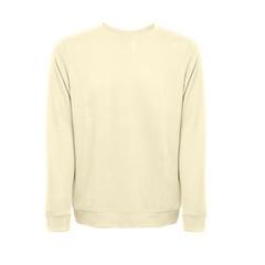 Vue Sweatshirt (unisexe) en éponge italienne sans patte de boutonnage - Thc colombo de couleur jaune| Krokrodeal