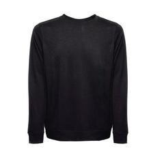 Vue Sweatshirt (unisexe) en éponge italienne sans patte de boutonnage - Thc colombo de couleur noir| Krokrodeal