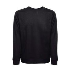 Vue Sweatshirt (unisexe) en éponge italienne sans patte de boutonnage - Thc colombo de couleur noir| Krokrodeal