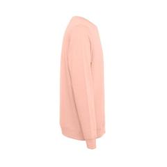 Vue Sweatshirt (unisexe) en éponge italienne sans patte de boutonnage - Thc colombo de couleur rose| Krokrodeal