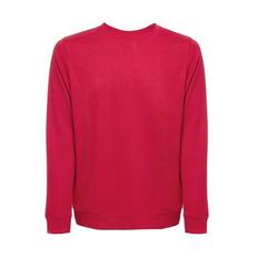 Vue Sweatshirt (unisexe) en éponge italienne sans patte de boutonnage - Thc colombo de couleur rouge| Krokrodeal
