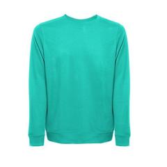 Vue Sweatshirt (unisexe) en éponge italienne sans patte de boutonnage - Thc colombo de couleur vert| Krokrodeal