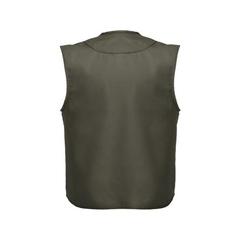 Vue Gilet (200 g/m²) en polyester et coton - Thc pixel de couleur vert| Krokrodeal