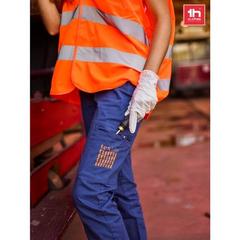 Vue générale Pantalon de travail en polyester et coton - Thc cargo | Krokrodeal