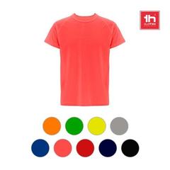 Vue générale T-shirt technique à manches courtes en polyester - Thc move | Krokrodeal