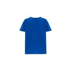 Vue T-shirt technique à manches courtes en polyester pour enfants - Thc move kids de couleur bleu| Krokrodeal