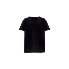 Vue T-shirt technique à manches courtes en polyester pour enfants - Thc move kids de couleur noir| Krokrodeal