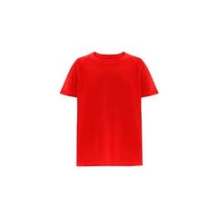 Vue T-shirt technique à manches courtes en polyester pour enfants - Thc move kids de couleur rouge| Krokrodeal