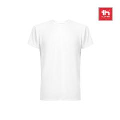 Vue générale TUBE WH. T-shirt en polyester et élasthanne. Couleur blanche | Krokrodeal