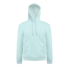 Vue Sweat en coton et polyester recyclé - Thc karachi de couleur bleu| Krokrodeal