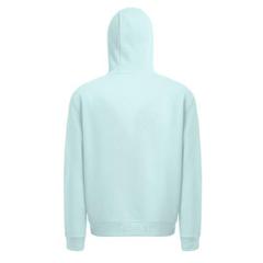 Vue Sweat en coton et polyester recyclé - Thc karachi de couleur bleu| Krokrodeal