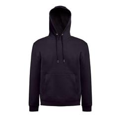Vue Sweat en coton et polyester recyclé - Thc karachi de couleur noir| Krokrodeal