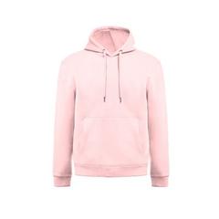 Vue Sweat en coton et polyester recyclé - Thc karachi de couleur rose| Krokrodeal