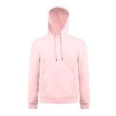 Vue Sweat en coton et polyester recyclé - Thc karachi de couleur rose| Krokrodeal