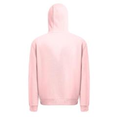 Vue Sweat en coton et polyester recyclé - Thc karachi de couleur rose| Krokrodeal