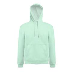 Vue Sweat en coton et polyester recyclé - Thc karachi de couleur vert| Krokrodeal