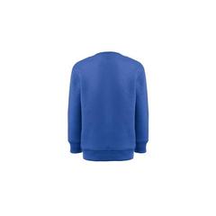 Vue Sweat-shirt pour enfants en coton et polyester recyclés - Thc delta kids de couleur bleu| Krokrodeal