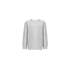 Vue Sweat-shirt pour enfants en coton et polyester recyclés - Thc delta kids de couleur gris| Krokrodeal