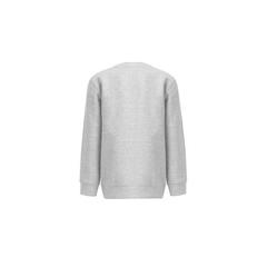 Vue Sweat-shirt pour enfants en coton et polyester recyclés - Thc delta kids de couleur gris| Krokrodeal