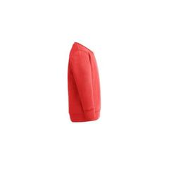 Vue Sweat-shirt pour enfants en coton et polyester recyclés - Thc delta kids de couleur rouge| Krokrodeal