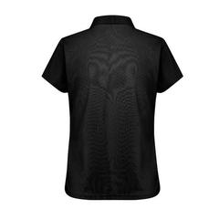 Vue Polo technique pour femme - Thc dynamic women de couleur noir| Krokrodeal