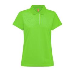 Vue Polo technique pour femme - Thc dynamic women de couleur jaune| Krokrodeal