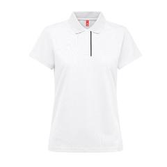 Vue Polo technique pour femme - Thc dynamic women wh de couleur blanc| Krokrodeal