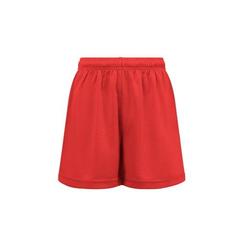 Vue Shorts de sport pour adulte - Thc match de couleur rouge| Krokrodeal