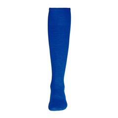 Vue Chaussette de sport mi-mollet - Thc run de couleur bleu| Krokrodeal