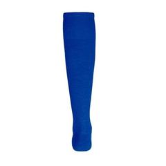 Vue Chaussette de sport mi-mollet - Thc run de couleur bleu| Krokrodeal