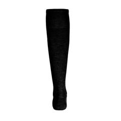 Vue Chaussette de sport mi-mollet - Thc run de couleur noir| Krokrodeal