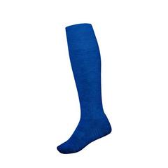 Vue Chaussette de sport mi-mollet pour enfants - Thc run kids de couleur bleu| Krokrodeal