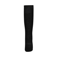 Vue Chaussette de sport mi-mollet pour enfants - Thc run kids de couleur noir| Krokrodeal