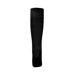 Vue Chaussette de sport mi-mollet pour enfants - Thc run kids de couleur noir| Krokrodeal