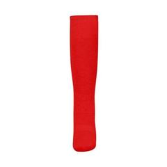 Vue Chaussette de sport mi-mollet pour enfants - Thc run kids de couleur rouge| Krokrodeal
