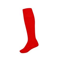 Vue Chaussette de sport mi-mollet pour enfants - Thc run kids de couleur rouge| Krokrodeal