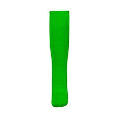 Vue Chaussette de sport mi-mollet pour enfants - Thc run kids de couleur jaune| Krokrodeal