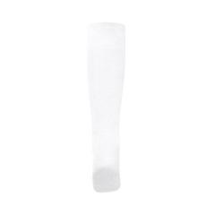 Vue Chaussette de sport mi-mollet pour enfants - Thc run kids wh de couleur blanc| Krokrodeal