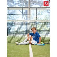 Vue générale Chaussette de sport mi-mollet pour enfants - Thc run kids wh | Krokrodeal