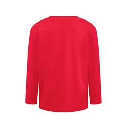 Vue T-shirt à manches longues - Thc bucharest kids de couleur rouge| Krokrodeal