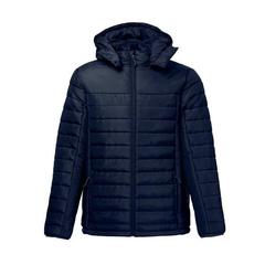 Vue Veste à capuche pour homme - Thc shield de couleur bleu| Krokrodeal