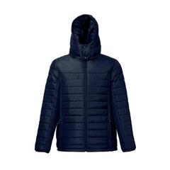 Vue Veste à capuche pour homme - Thc shield de couleur bleu| Krokrodeal
