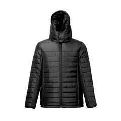 Vue Veste à capuche pour homme - Thc shield de couleur noir| Krokrodeal